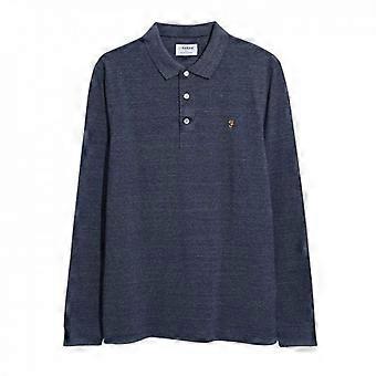 Camisa polo masculina Farah de tamanho regular