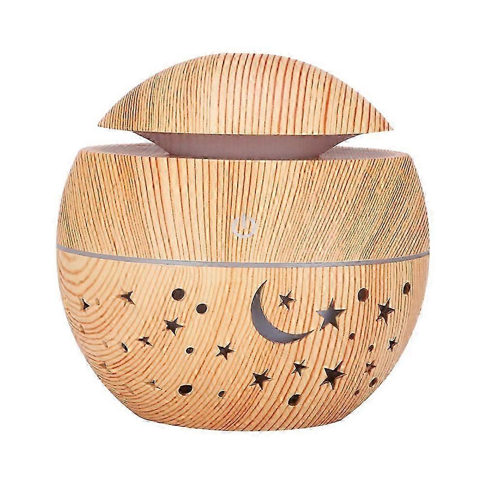 Humidifier Aromatherapy Diffuser 1Set for Home Use Creative Wood Grain