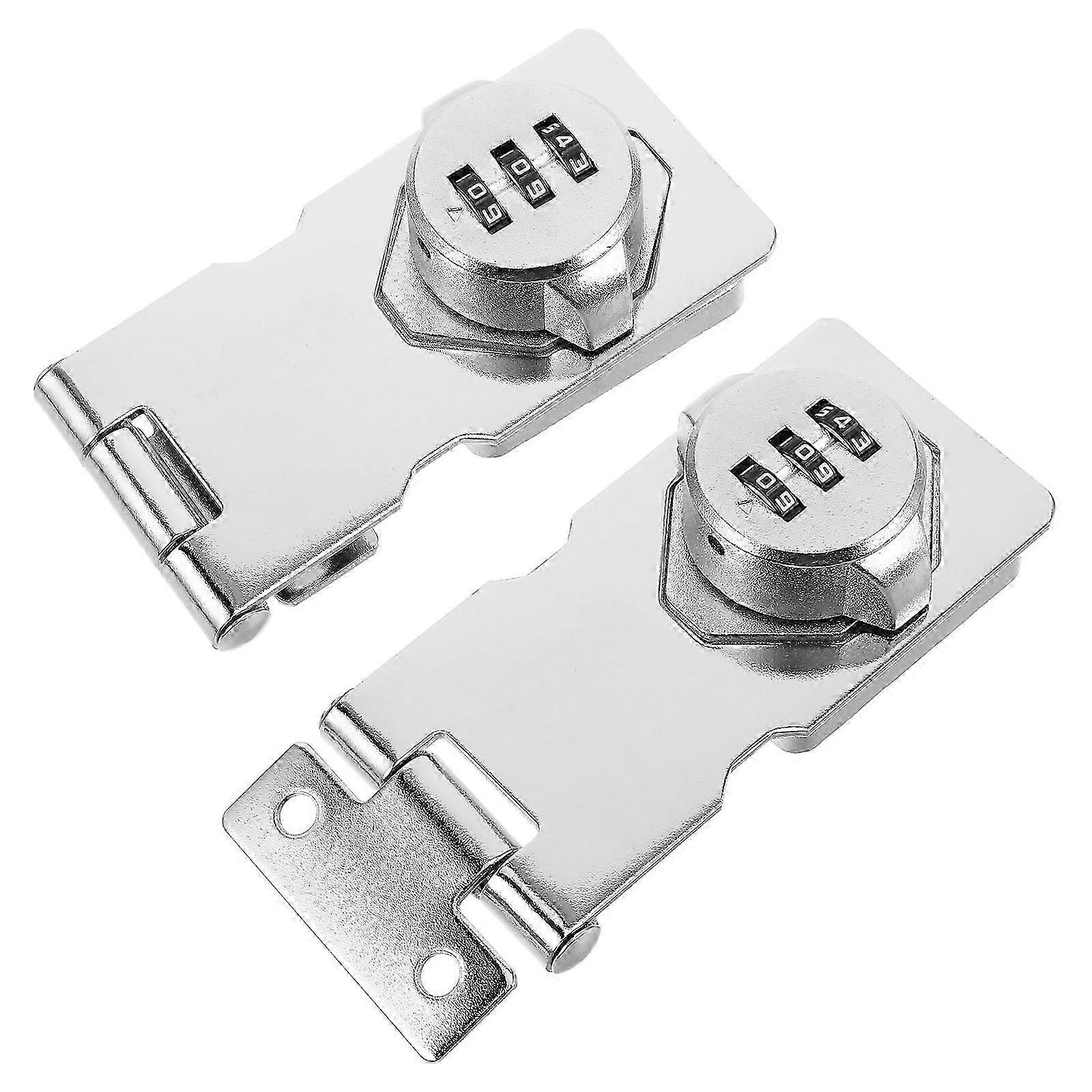 Mechanical Password Lock for Cabinet Doors Keyless Combination 2Pcs