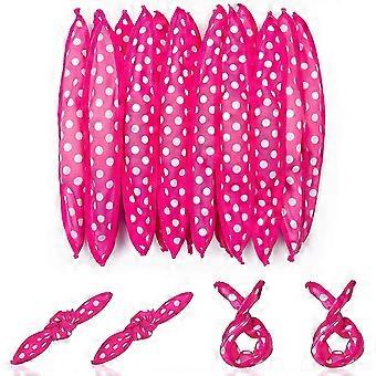20 Pcs Hair Curlers, Flexible Magic Sponge Night Sleep Heatless Hair Rollers Diy