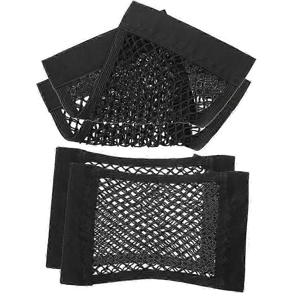 Car Storage Nets Automotive Double-Layer Cargo Nets for 4Pcs Set