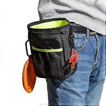 ZY6 Portable Dog Treat Training Pouch With Poop Bag Dispenser Pet Dogs Snack Food Bag Large Capacity Pack Pouch
