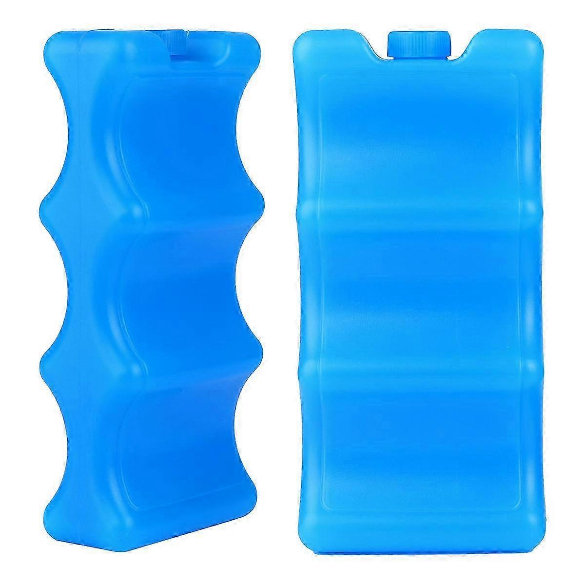 Double Face Wave Pattern Food Storage Containers Fresh Keeping Ice Box