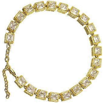 Pet Dog Chain Collar Golden Titanium Steel Decorative Dog Chain