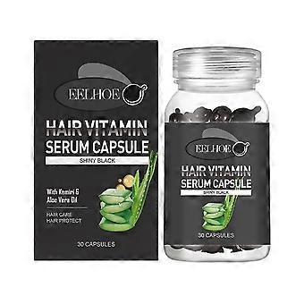 Moisturizing Hair Oil Capsules for Repair & Frizz Control  30 Count