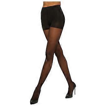 Wolford Individual Ultra Sheer 10 Denier Strumpfhose mit formender Wirkung - Schwarz
