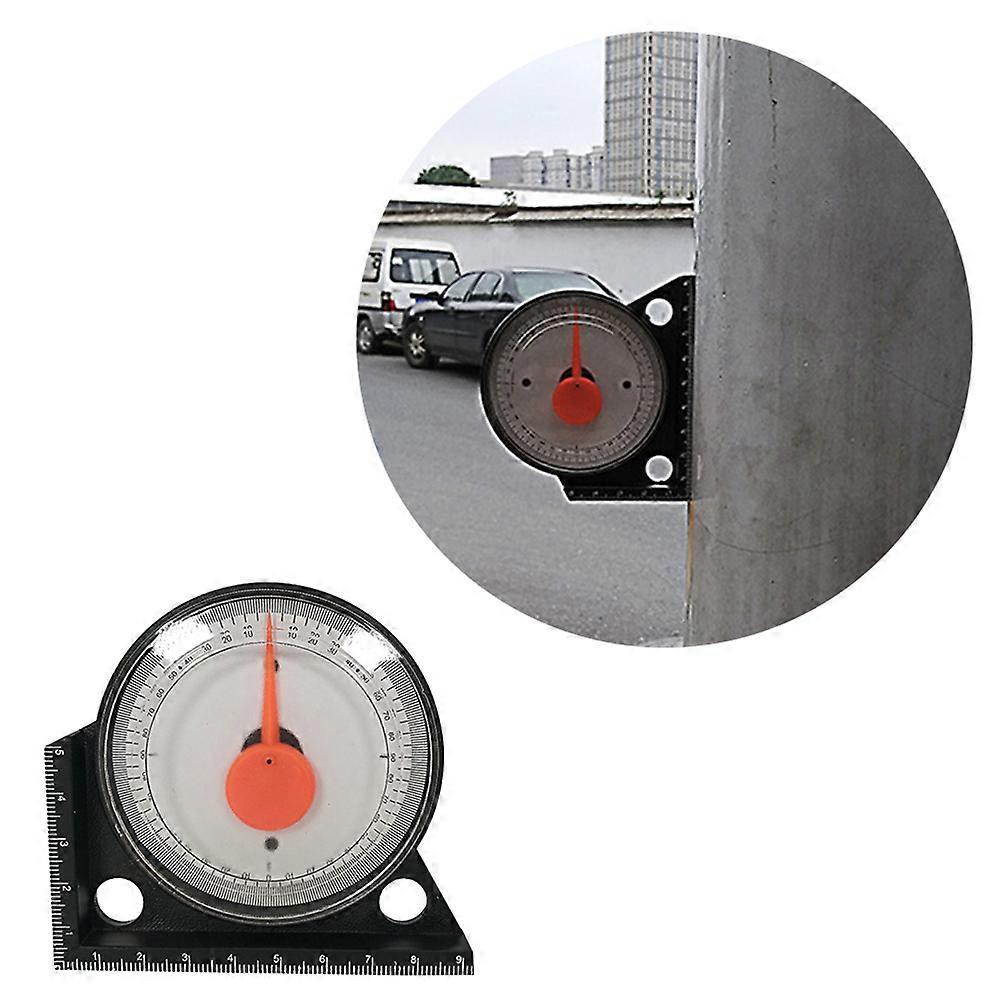 2Pcs High Precision Pointer Type Inclinometer Inclination Box Goniometer Angle Meter for Brick Layer Tile Fixing
