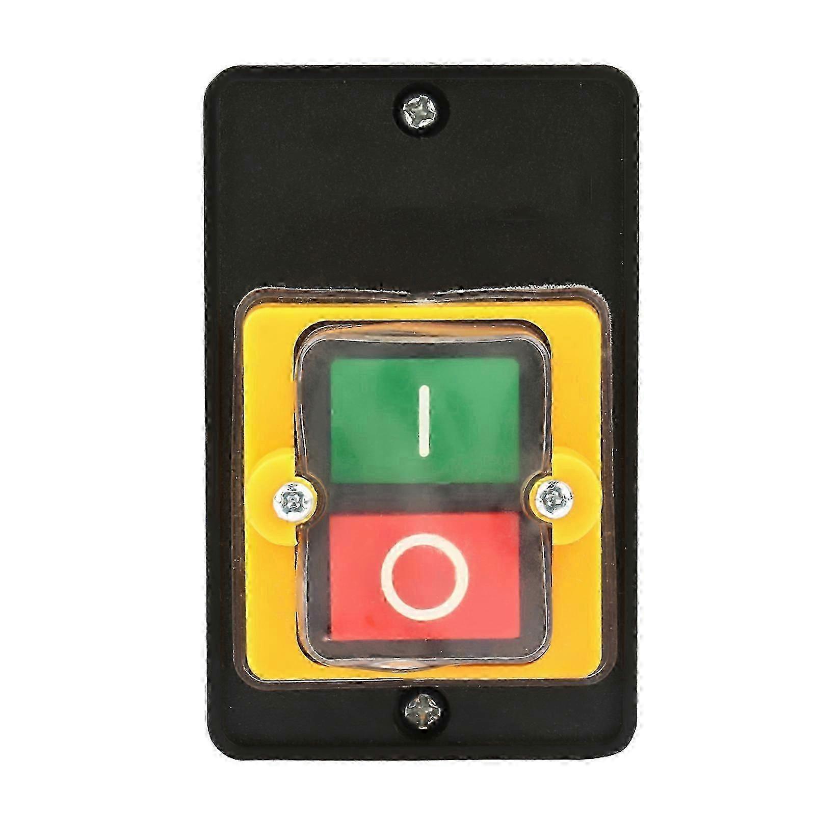 AC220V/380V 10A Waterproof ON/OFF Pushbutton Switch Push Button Edition