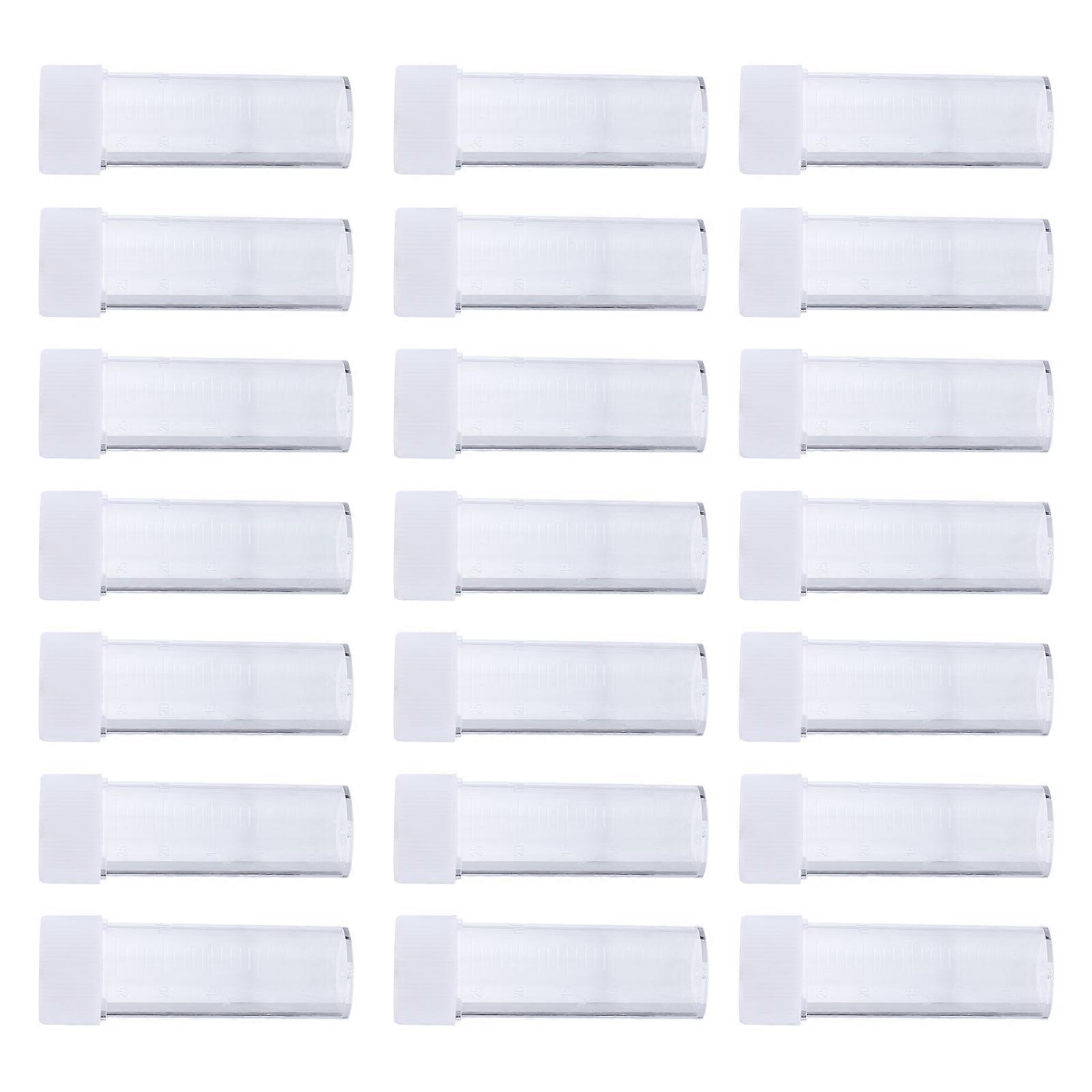 Sputum Sample Bottle Plastic Storage Bottle for Storage 50Pcs Set