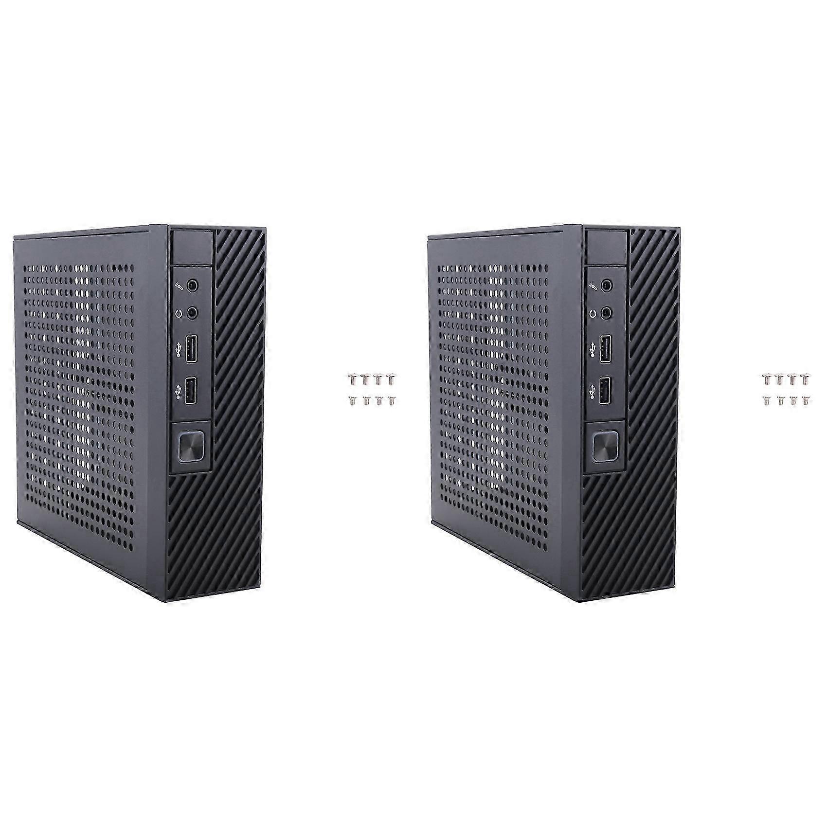 2X ITX Computer Case M06 Mini Desktop Case HTPC Case Industrial Control Case