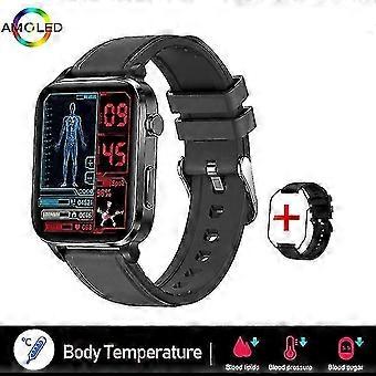 2023 New Blood Sugar Smart Watch Men Sangao Laser Treat Health Heart Rate Blood Pressure Sport Smartwatch Women Glucometer Watch