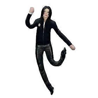 Michael Jackson sjov dukke plys poserbar plys abstrakt dukke bøjelig MJ plys musikfan gave hH2