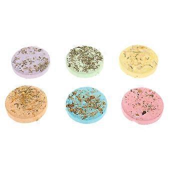 Bathing Sheets Aromatherapy Steam 12Pcs Assorted Color for Home Bathroom