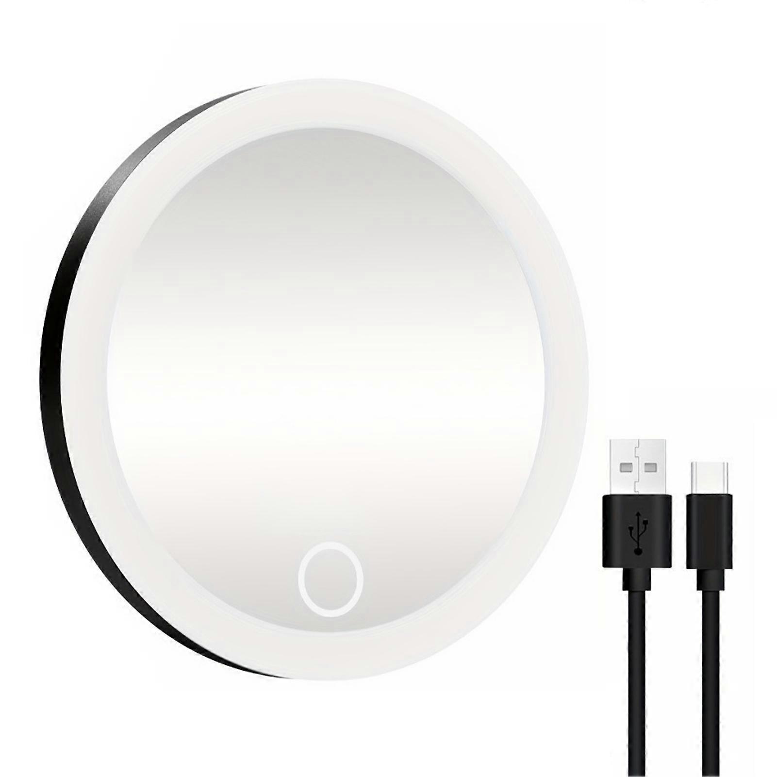 Dimmable LED Magnifying Mirror, 10/20/30X Suction Cup