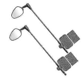 Soft Bicycle Helmet Rearview Mirrors, 2 Pieces, Adjustable, Lightweight, Stable, Durable & with Clear Vision