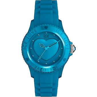 Ice-love Quartz Analog Woman Watch with LO Silicone Bracelet. Fb. U.S.11