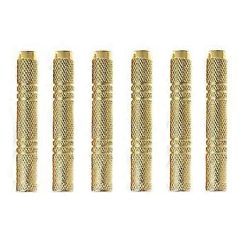 Lot de 6 barils de fléchettes pour fléchettes en nylon/acier, 47 mm, 12 g, filetage 2BA