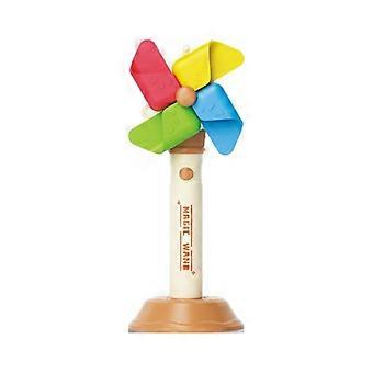 Bubble Machine for Kids with Colorful LED Glow, Automatic Windmill Bubble Maker Toy for Outdoor Fun