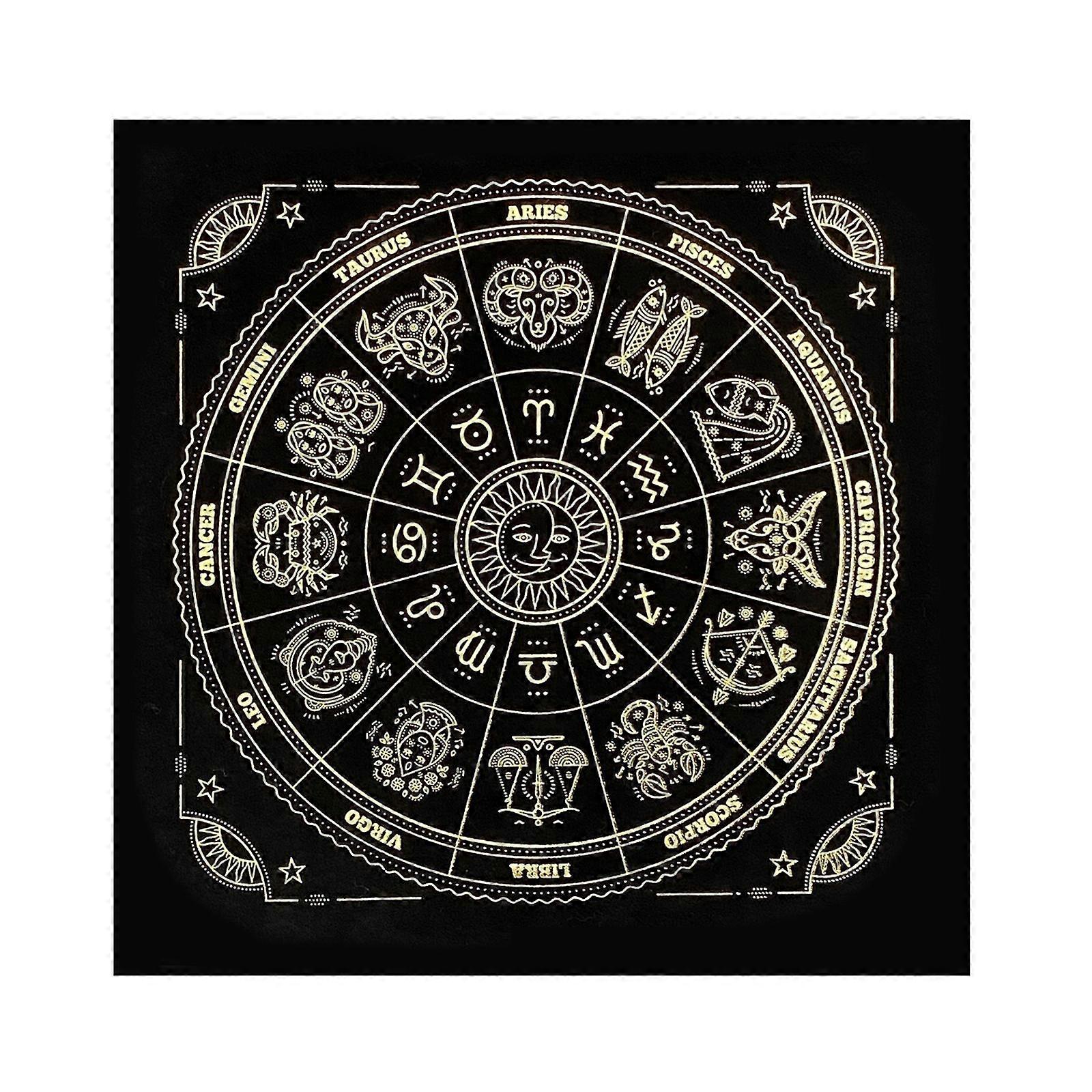 48cmx48cm Astrology Cards Table Cloth