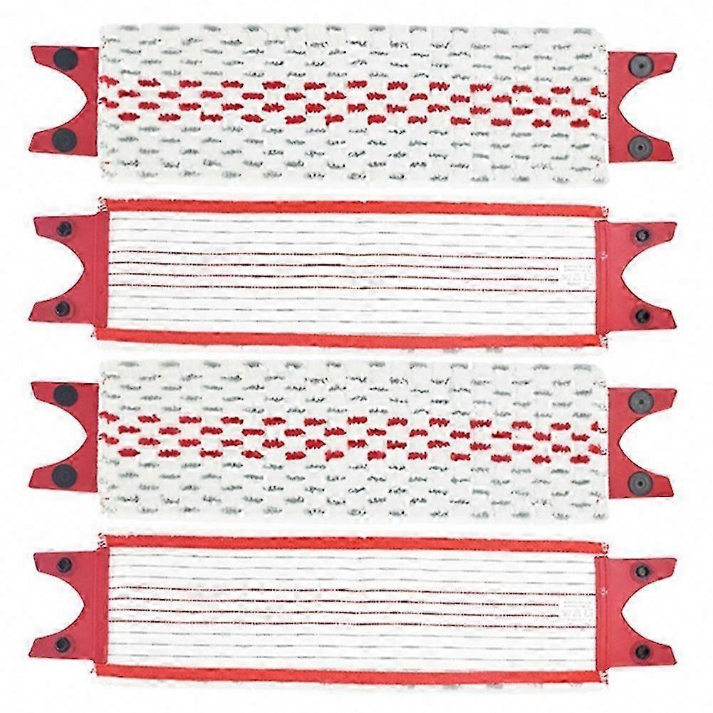 XL Mop Cloth Replacement Microfiber Mop Pads, 4 Pack Quick-Drying, Machine Washable, Reusable and Replaceable