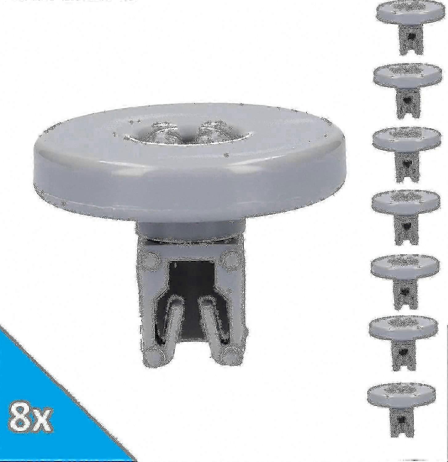 Smooth-Roll Lower Dishwasher Basket Wheels