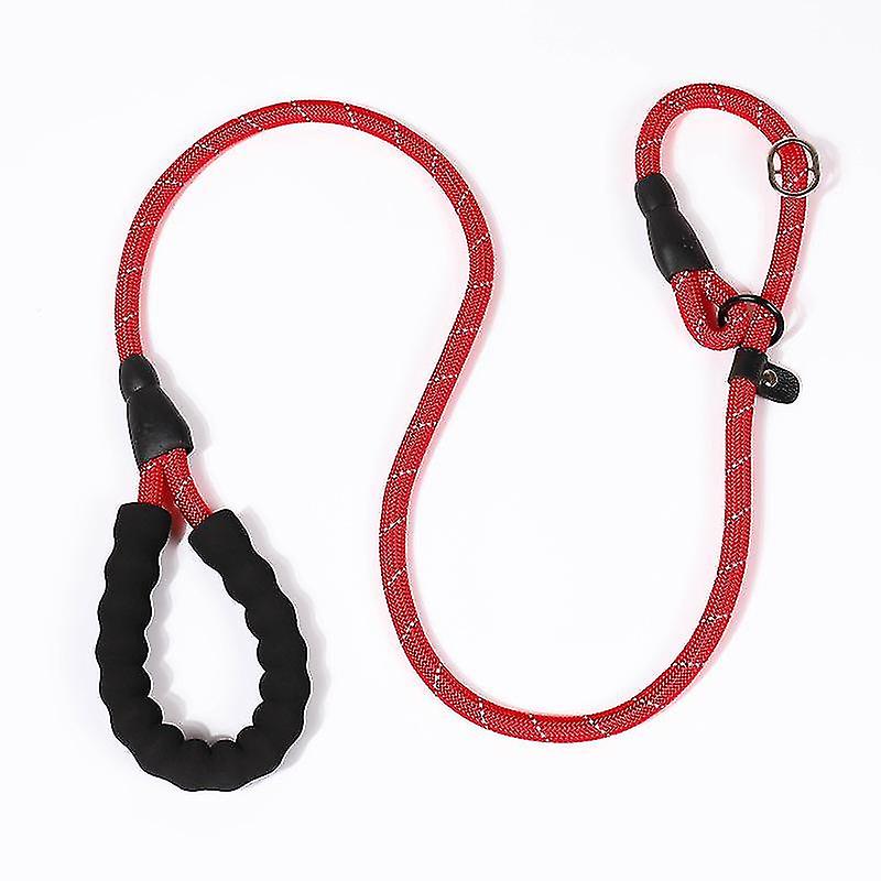 犬リーシュスリップロープリードリーシュ強い頑丈な編み込みローププルトレーニングリードリードリードリードサイズS