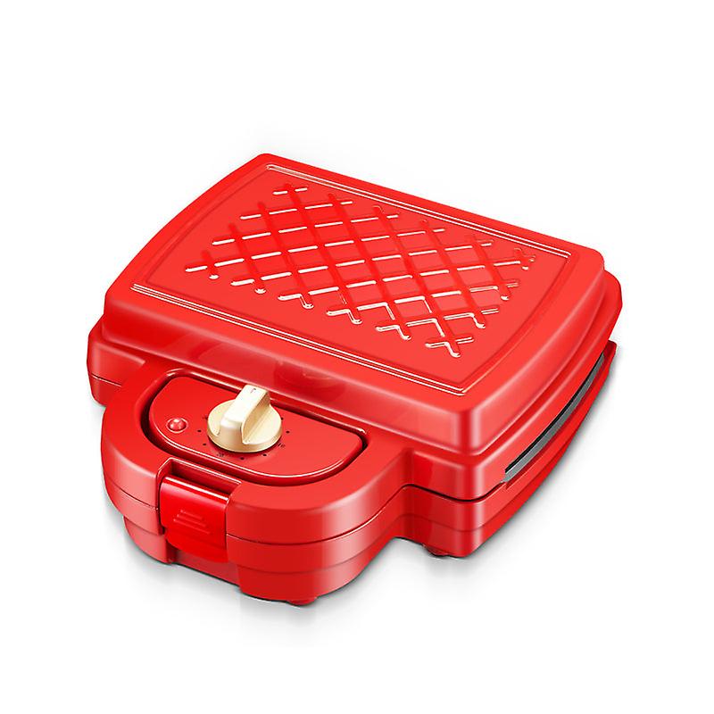 220V Household Electric Waffle Maker Multifunctional Bread Sandwich Baking Pot Machine For Breakfast With 7 Plates