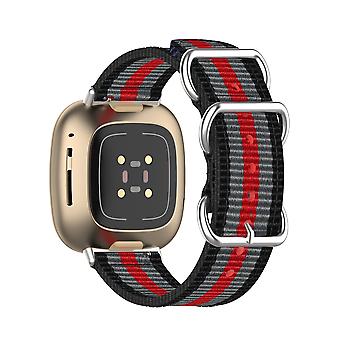 Nylon Loop Strap Suitable For Fitbit Versa 3/Fitbit Sense Smartwatch