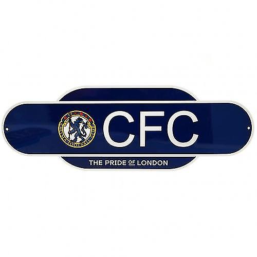 Chelsea FC The Pride Of London Retro Hanging Sign