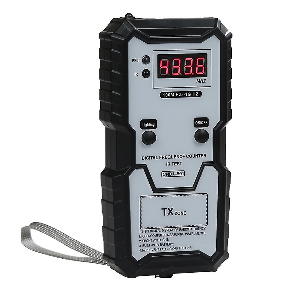 Autoschlüssel Infrarot-Frequenztester 100M-1GHZ 4-Bit-Digital-Elektronik-Infrarot-Frequenzzähler
