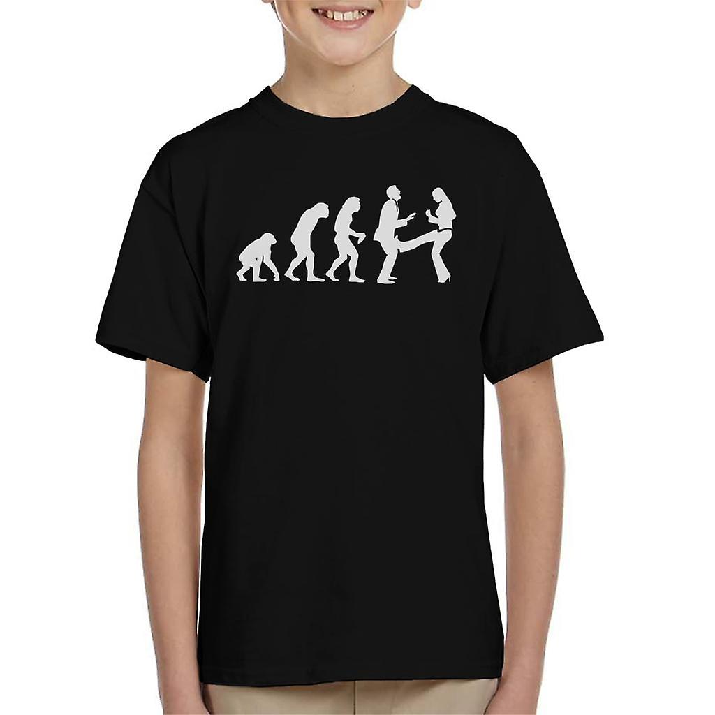 Anti-Männer Evolution Kinder T-Shirt