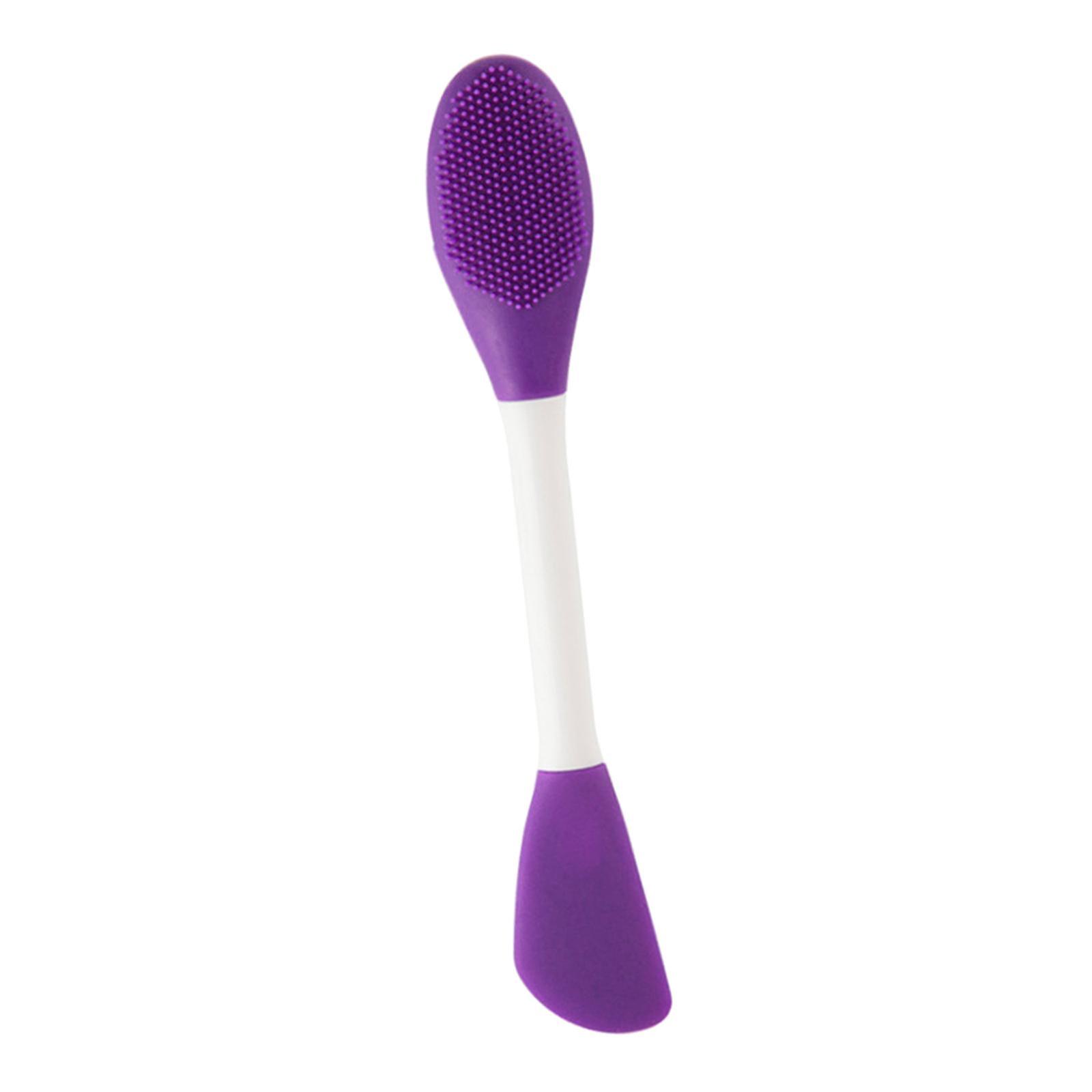 Silicone Mask Brush Double-Headed Beauty Tool pink double side