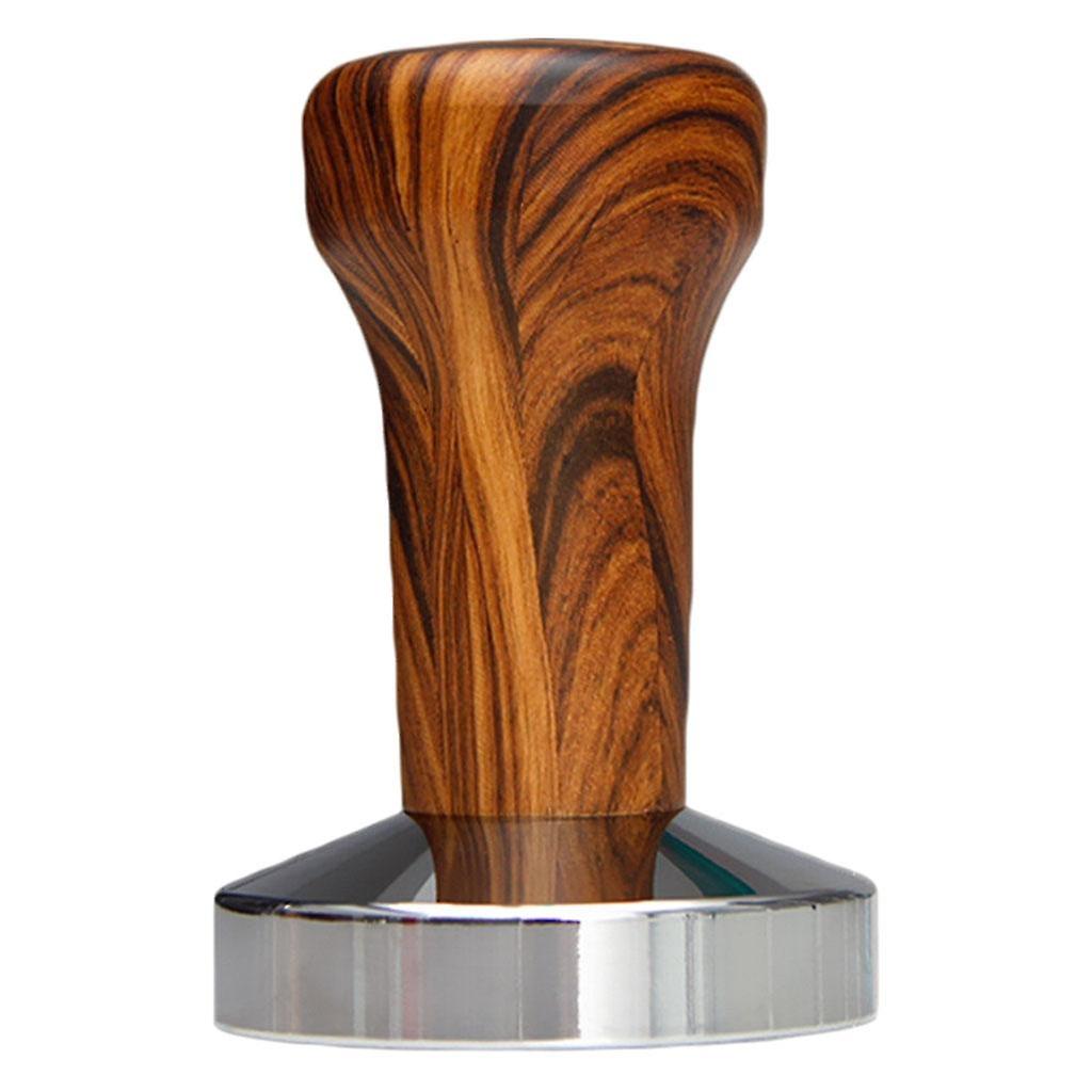 Coffee Tamper Hammer Flat Base Press Barista Coffee Leveler Kitchen 51mm