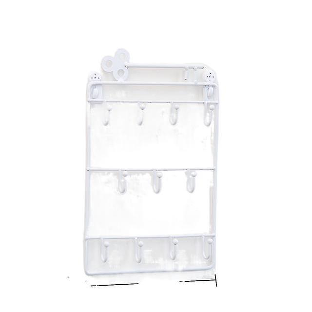 Decorative Creative Three-layer Key Iron Art Small Pieces Storage Hooks Home Ins Decorative Wall Key Hooks Behind The Door