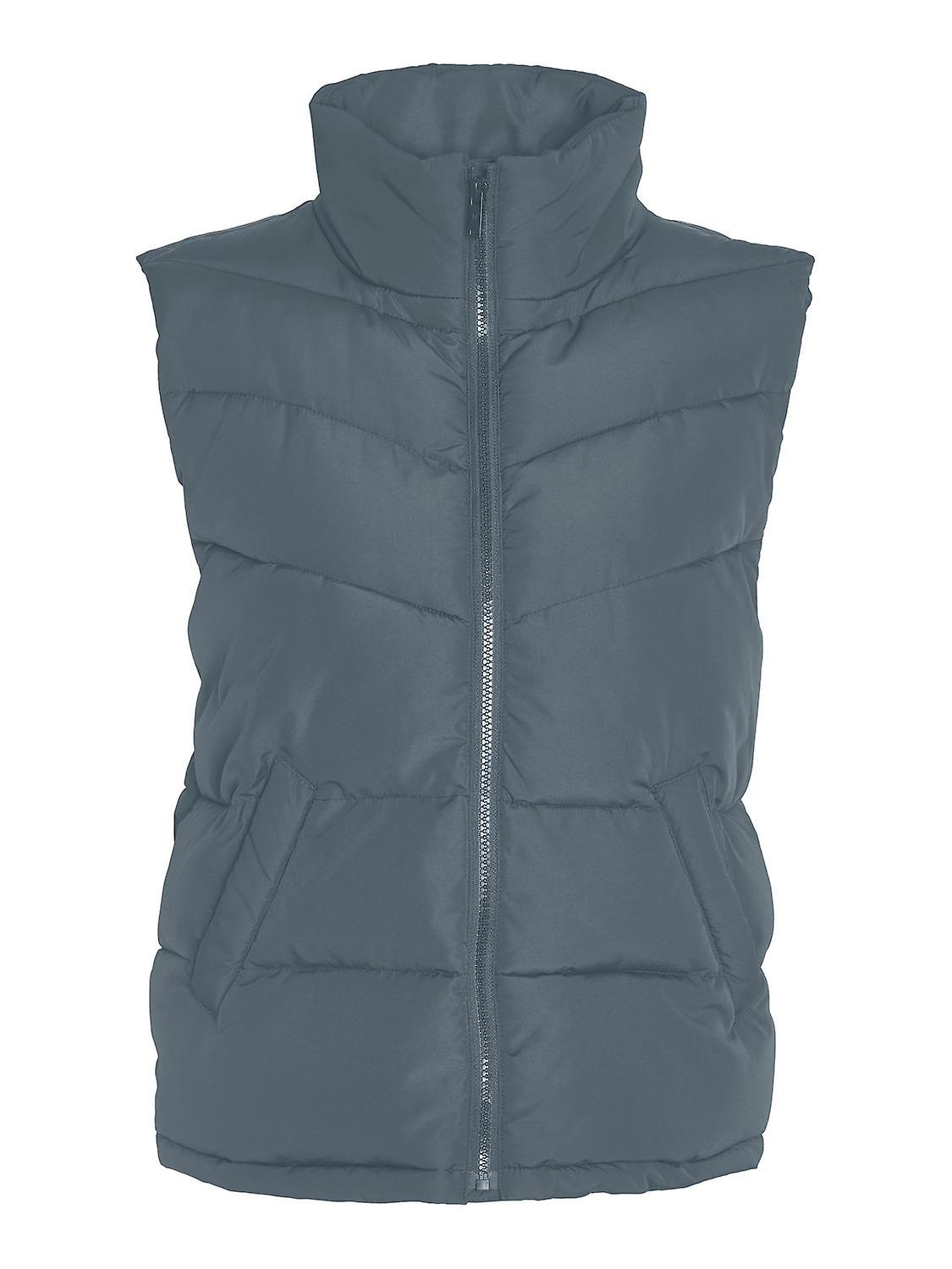 NOISY MAY Women's Padded Vest Quilted Transition Jacket NMDALCON NEW