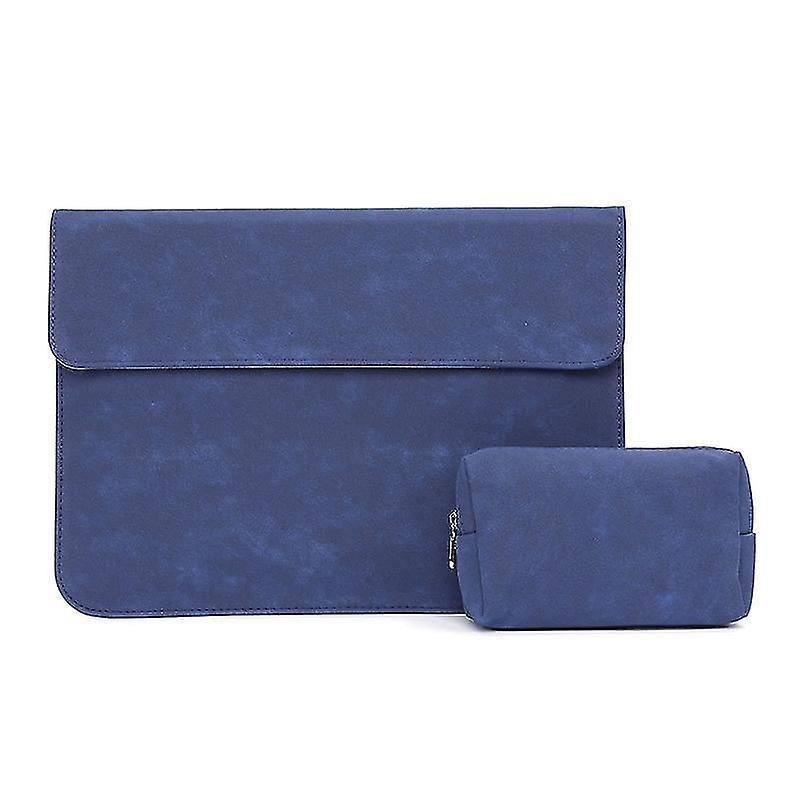 Horizontal Sheep Leather Laptop Bag For Macbook 12 Inch A1534