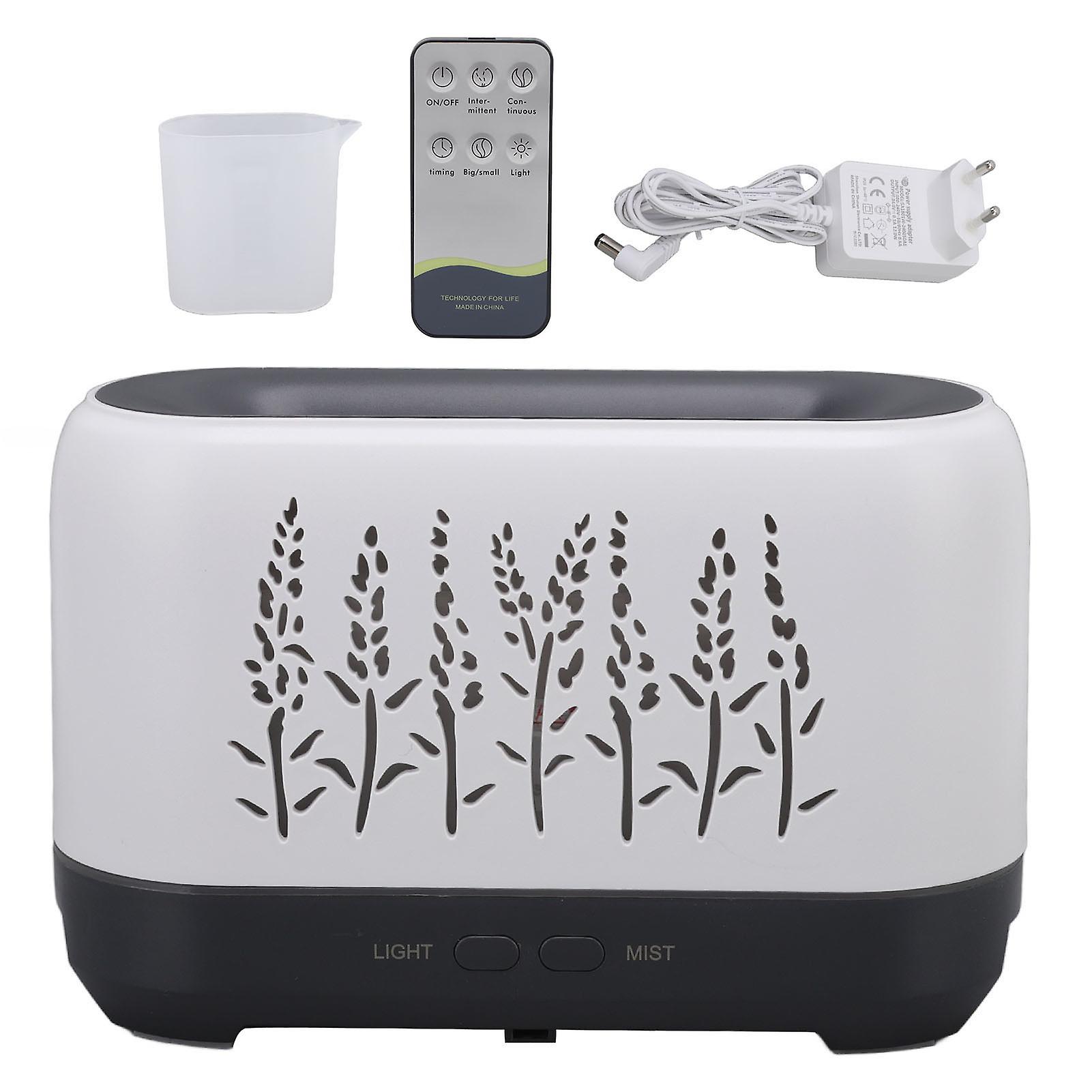 200ml Quiet Flame Humidifier with LED Light, Auto Shut-Off & EU Plug