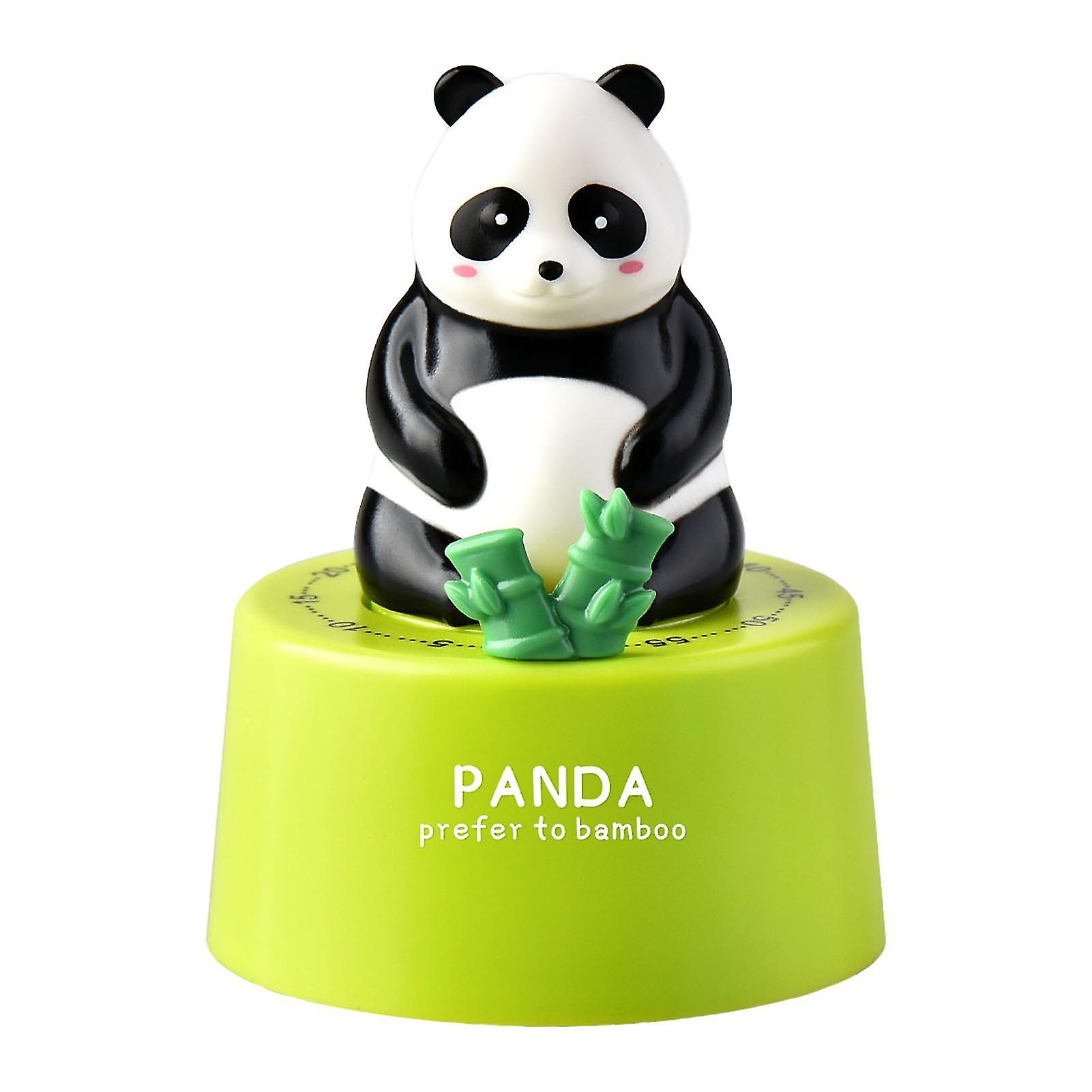 Cute Cartoon Animal Kitchen Mechanical Timer 60 Minute Visual Countdown Timer for Holiday Gifts Cooking Baking Study Sport Home Decoration RB714 Gree