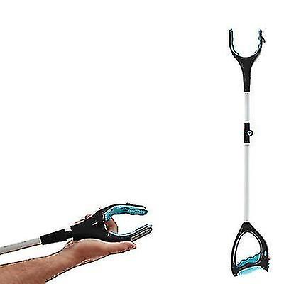 Gardening Forks New Folding Picker Tool Garbage Clip Rotating Handle With Light