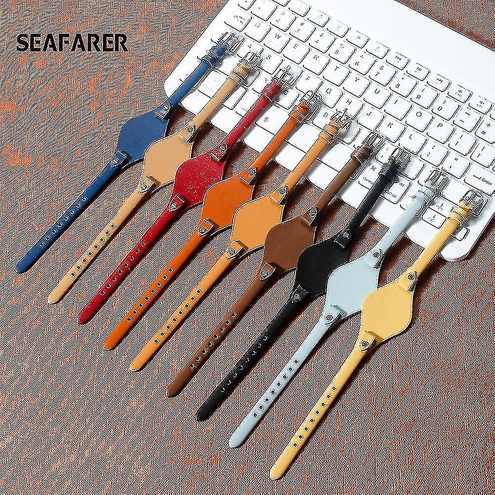 8mm Genuine Leather Watch Strap For Fossil Es3060 Es3565 Es2830 3077