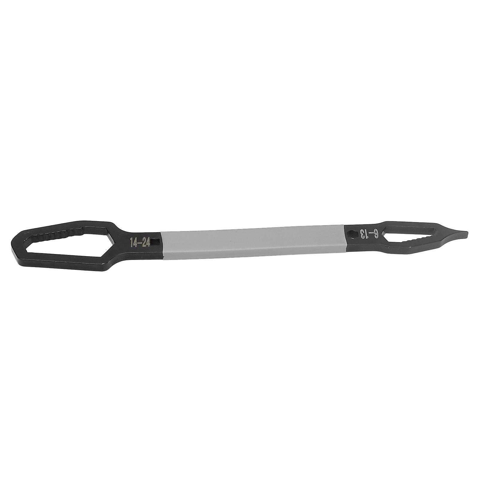 Shaped Wrench Double Ended Multifunctional Universal Unique Ultra Long Design Hardware Hand ToolSilver