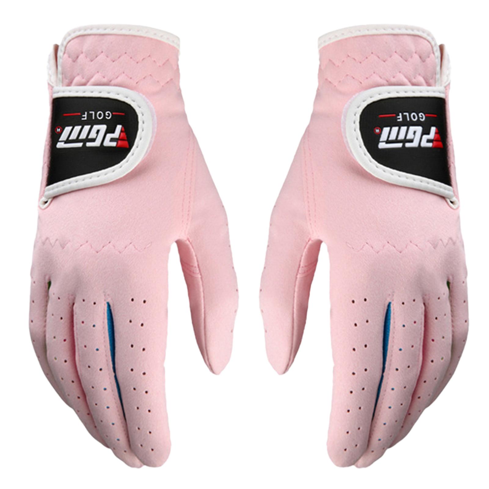 Children Golf Gloves Soft Comfortable Non Slip Breathable Glove Outdoor Mitts For Golf