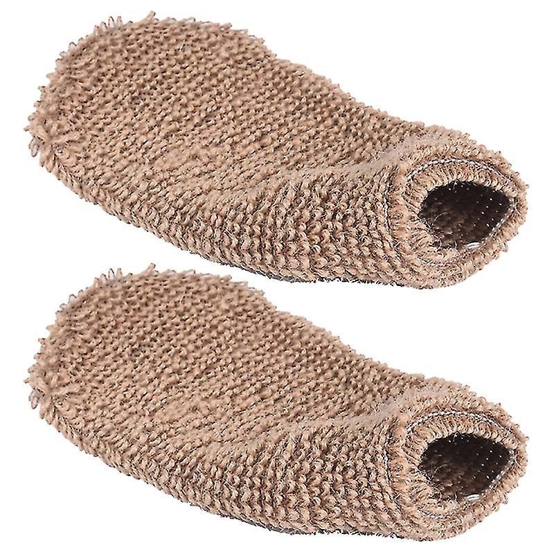 2pcs Glove Type Wash Towels