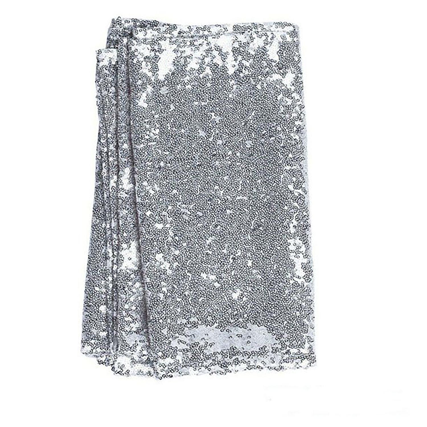Sparkling Table Runner Heat Insulation Paillette Cloth Outdoor Patio Sequin Party Table Runner for I