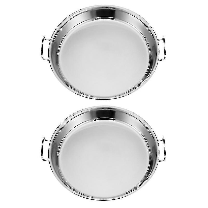 2 pieces of plates with handles