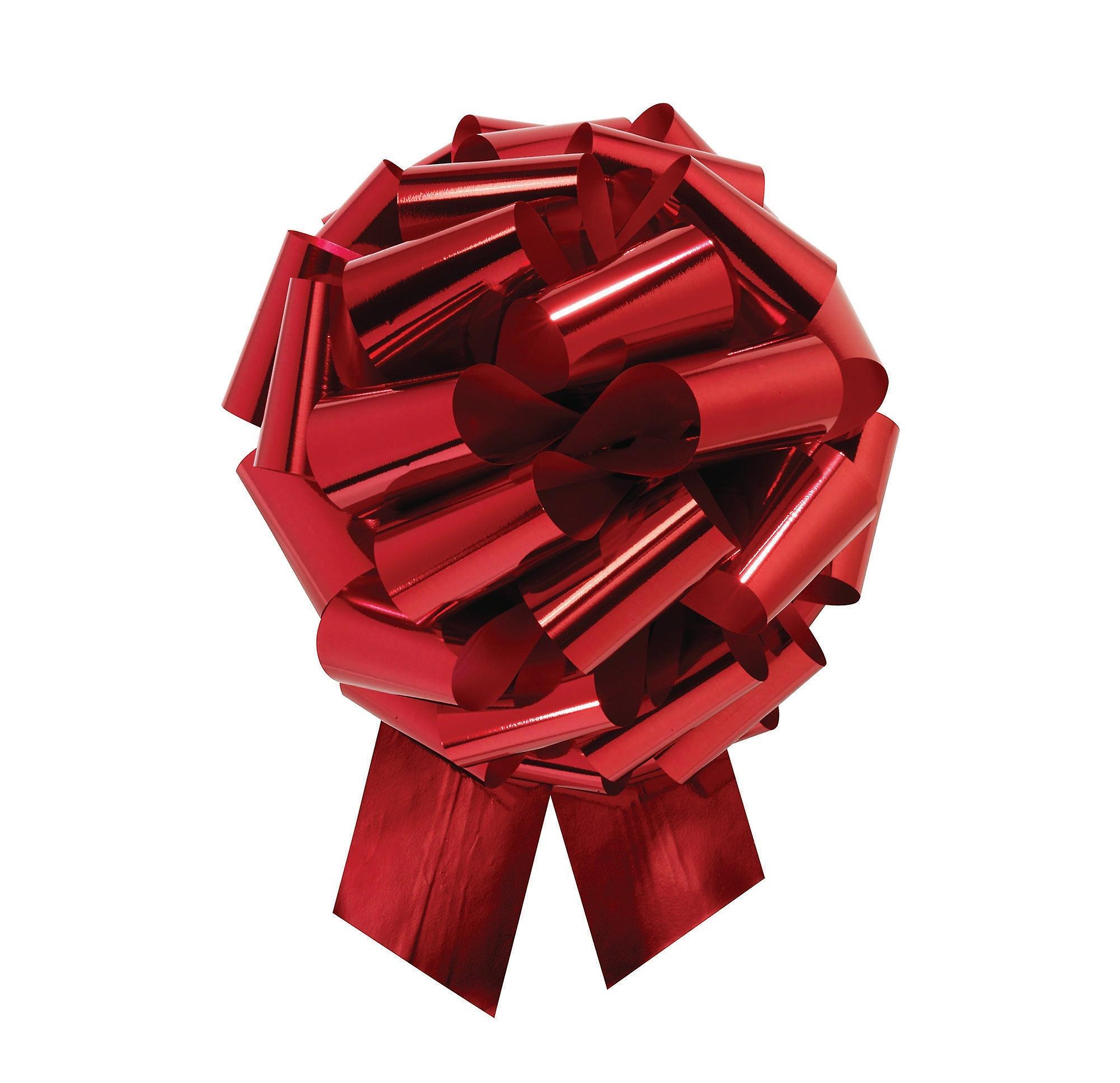 Pull Bow Metallic Red Sk99008