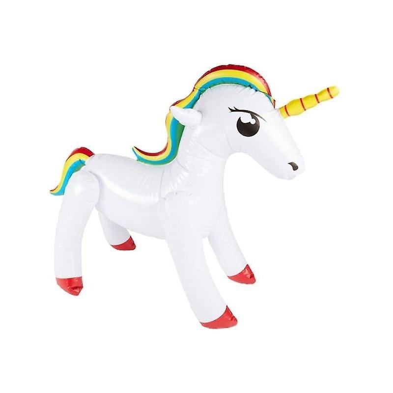 Inflatable Unicorn White 23629