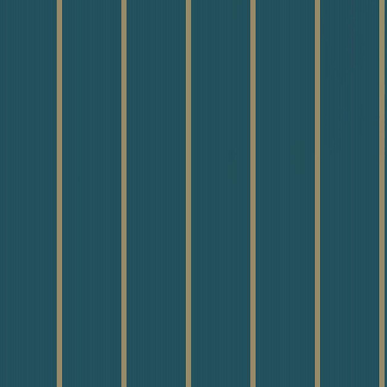Cabaret Stripe Teal Wallpaper