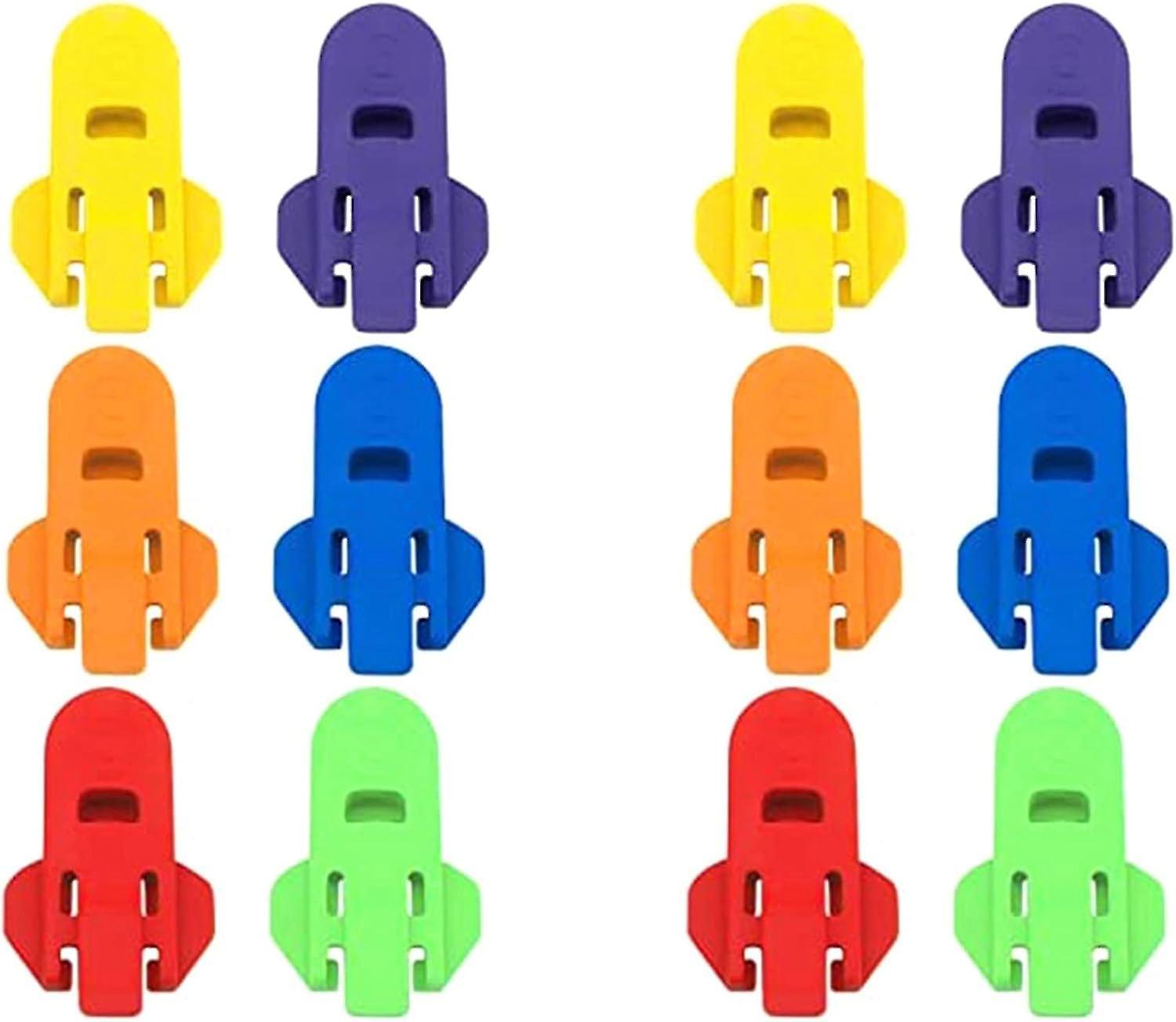 12 Piece Premium Plastic Manual Easy Can Opener Color Soda Can Opener Beverage Protector Shields Tab Openers