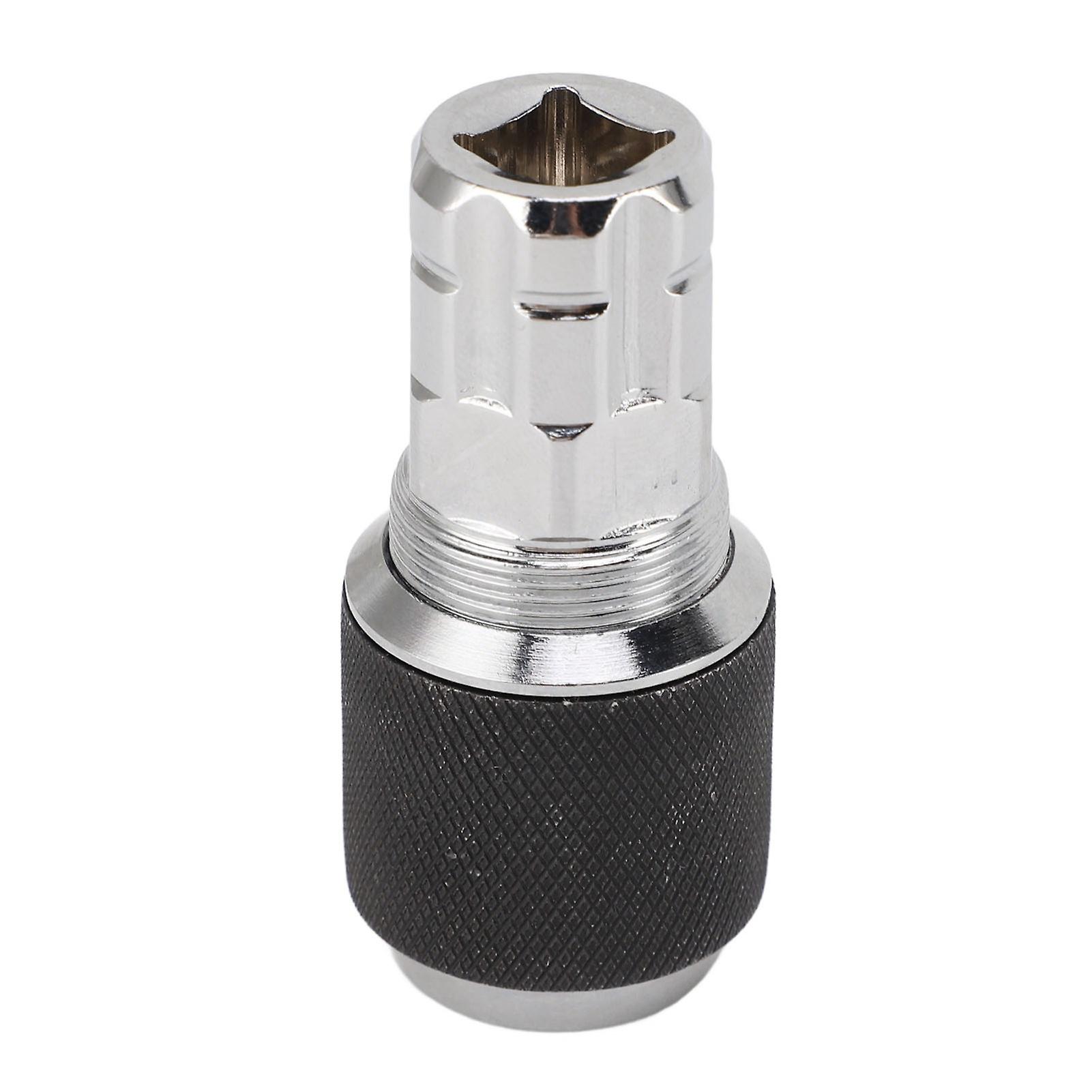 3/8 Inch Drive Tap Socket High Speed Steel Adjustable Tap Chuck Tap Holder Socket Adapter for Different Taps Tap Socket